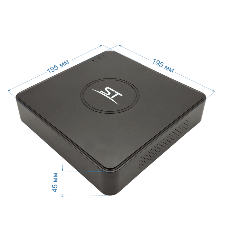 Видеорегистратор гибридный ST-HVR-S0805X20 8-канальный до 5МP 1 HDD LIGHT