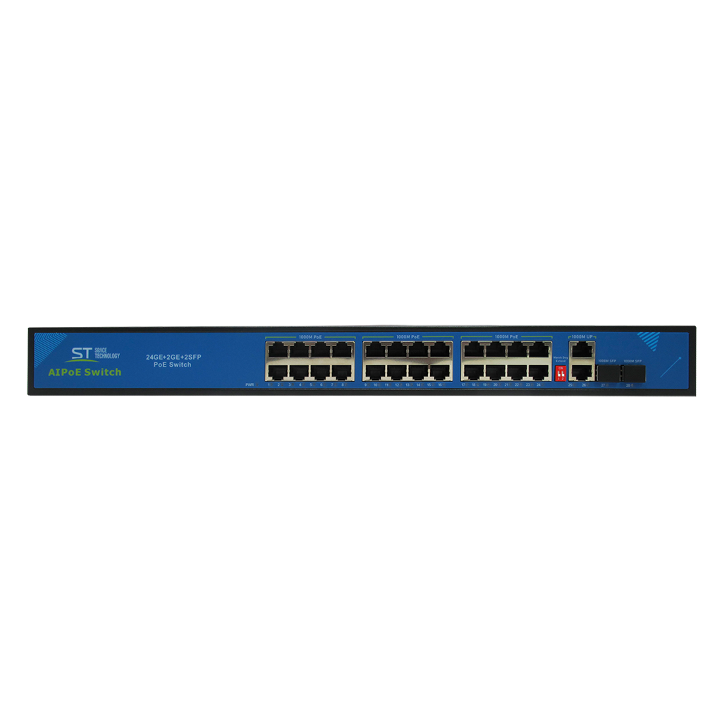 Источник питания ST-S242POE (24G/2G/2S/300W/AB) PRO (версия 3)